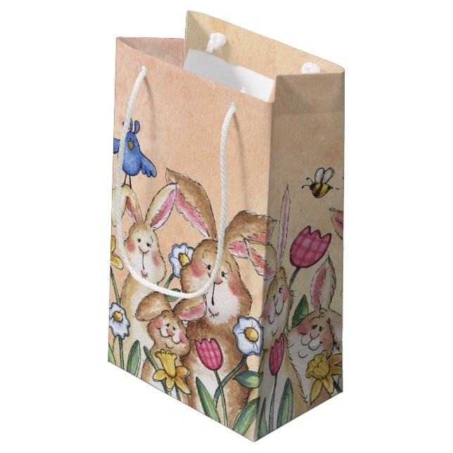 Petit Sac Cadeau Bunnies (Dos Angle)