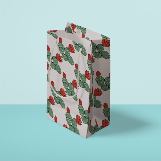 Petit Sac Cadeau Cactus à poires modernes (Créateur téléchargé)