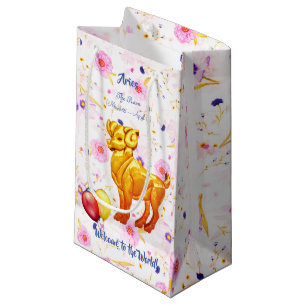 Petit Sac Cadeau Cadeau bébé - Bélier Ram (21 mars - 19 avril)