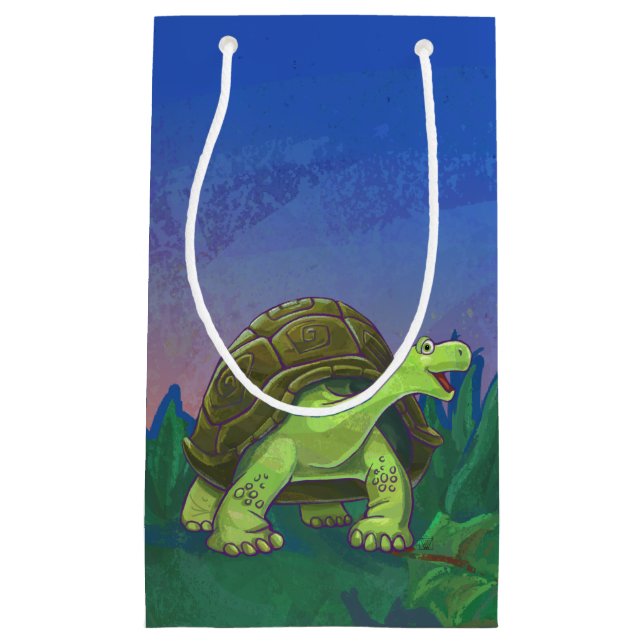Petit Sac Cadeau Cadeaux et accessoires de tortue (Devant)