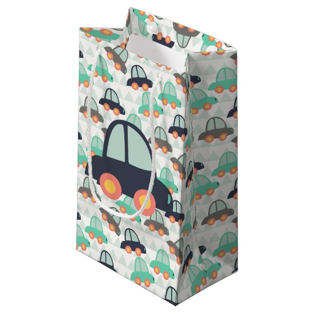 Petit Sac Cadeau Cars et More (Devant Angle)