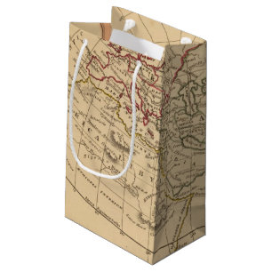 Petit Sac Cadeau Carte classique du monde