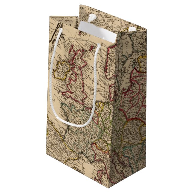 Petit Sac Cadeau Carte de l'Europe (Dos Angle)