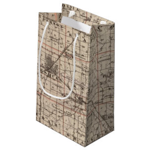 Petit Sac Cadeau Carte du comté de Knox