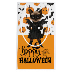 Petit Sac Cadeau Cat Halloween