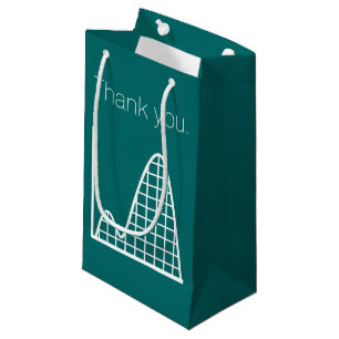 Petit Sac Cadeau Cela s'additionne dans un sac-cadeau sarcelle