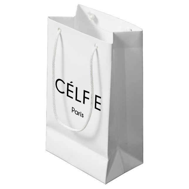 Petit Sac Cadeau CELFIE Paris (Devant Angle)
