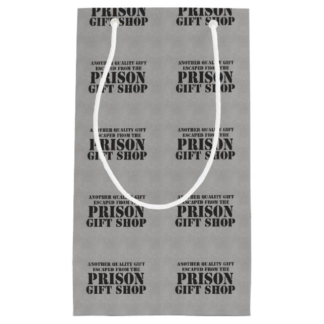Petit Sac Cadeau C'est de la boutique de cadeaux Prison (Devant)