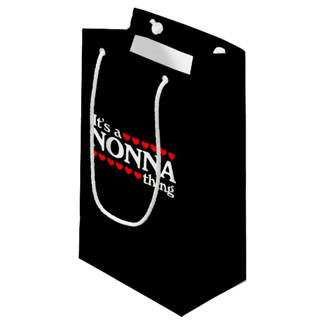 Petit Sac Cadeau C'est un truc de nonna (Devant Angle)