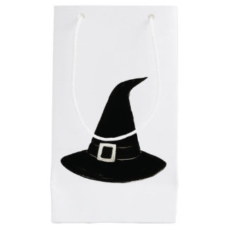 Petit Sac Cadeau Chapeau Pointu Mystique – Illustration au Pinceau 