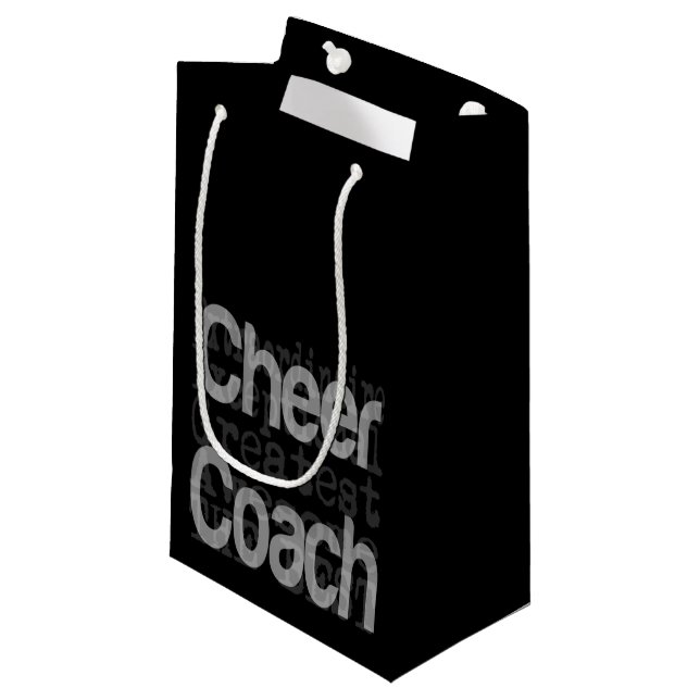 Petit Sac Cadeau Cheer Coach Extraordinaire (Devant Angle)