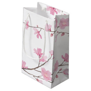 Petit Sac Cadeau Cherry Blossom - Arrière - plan transparent