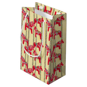 Petit Sac Cadeau Chevaux de Dala