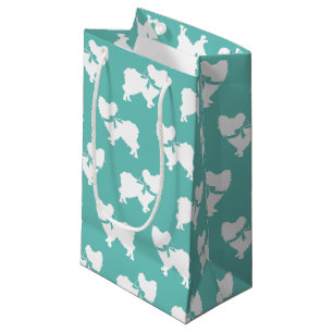 Petit Sac Cadeau Chien papillon