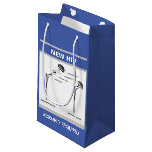 Petit Sac Cadeau Chirurgie de hanche amusante - Assemblage requis