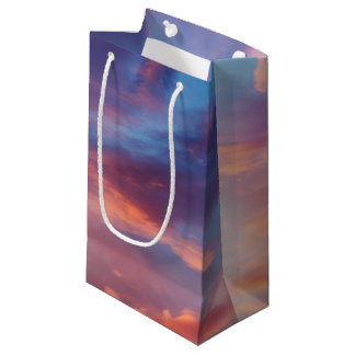 Petit Sac Cadeau ciel flirtant