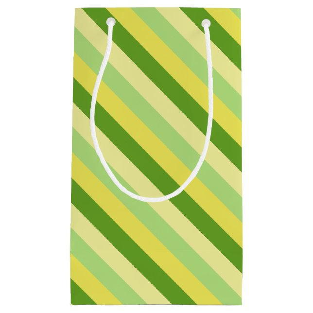 Petit Sac Cadeau Citron et Lime (Devant)