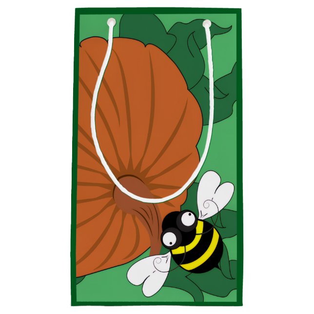 Petit sac cadeau Citrouille (Devant)