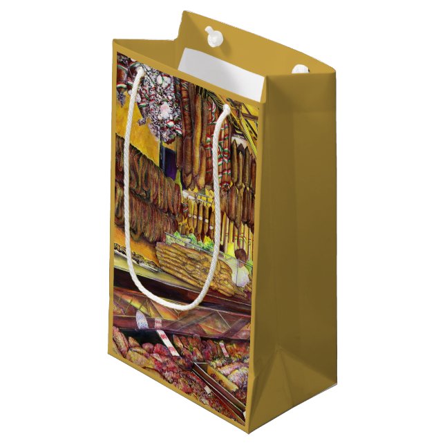 Petit Sac Cadeau Cochon, Budapest (Devant Angle)