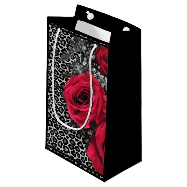 Petit Sac Cadeau Coeur sauvage (Devant Angle)