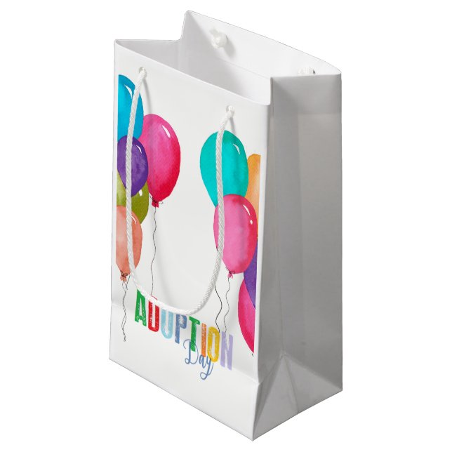 Petit Sac Cadeau Collection de parties d'adoption (Devant Angle)