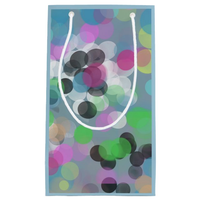 Petit Sac Cadeau Colorful Confeti (Devant)