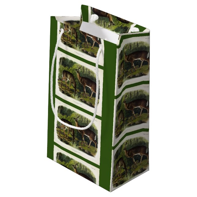 Petit Sac Cadeau Common Deer (Dos Angle)