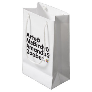 Petit Sac Cadeau Conception de noms de Webkinz