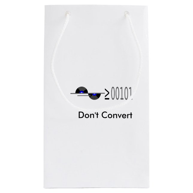 Petit Sac Cadeau Convertir des points (Dos)