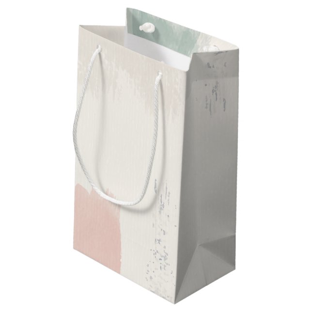 Petit Sac Cadeau Cool Tendance Aquarelle Brise-Pinceau (Dos Angle)