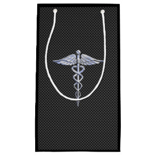 Petit Sac Cadeau Copie Médicale de fibre de carbone de symbole de