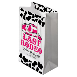 Petit Sac Cadeau Cowgirl Disco Dernier Rodeo Bachelorette