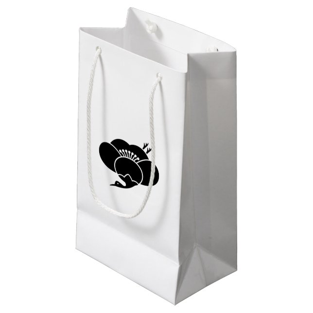 Petit Sac Cadeau Crane shaped plum blossom (Devant Angle)
