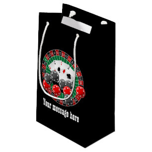 Petit Sac Cadeau Cute Casino Gambling Party