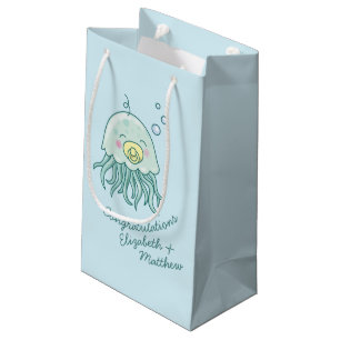 Petit Sac Cadeau Cute méduse Baby shower Kawaii