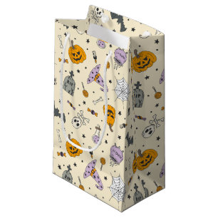 Petit Sac Cadeau Cute Motif Halloween