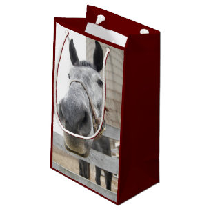 Petit Sac Cadeau Cute proximité des chevaux