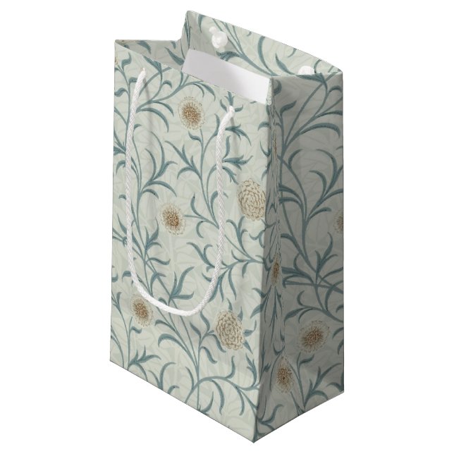 Petit Sac Cadeau Daisy, William Morris (Devant Angle)