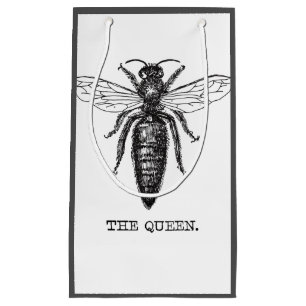 Petit Sac Cadeau Dessin classique de l'illustration de Queen Bee