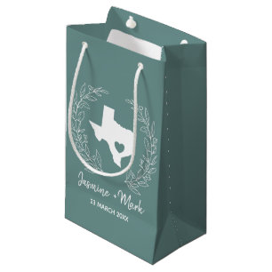Petit Sac Cadeau Destination texane mariage faveurs