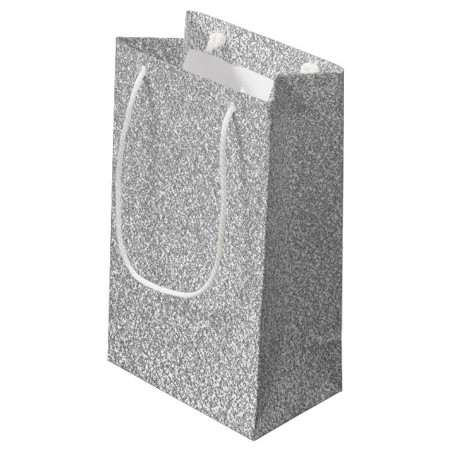 Petit Sac Cadeau Diamants blancs (Dos Angle)