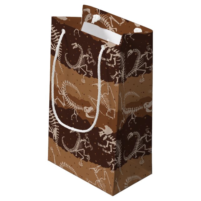 Petit Sac Cadeau Dig Dino Dig (Dos Angle)