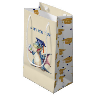 Petit Sac Cadeau Diplômé de la maternelle Dragon Custom