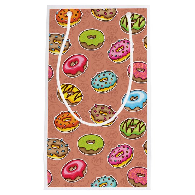 Petit Sac Cadeau Donuts  (Devant)