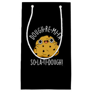 Petit Sac Cadeau Dough-Re-Mi Drôle Musique Dough Pun Dark BG