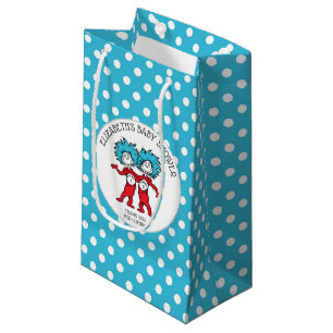 Petit Sac Cadeau Dr. Seuss Chose Une Chose Deux   Jumeaux Baby Show