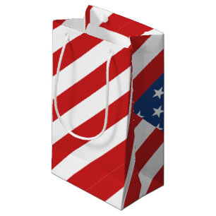 Petit Sac Cadeau Drapeau américain classique