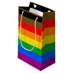Petit Sac Cadeau Drapeau de la fierté arc-en-ciel de Philly