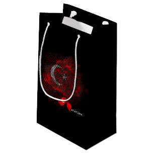 Petit Sac Cadeau Drapeau de la Turquie