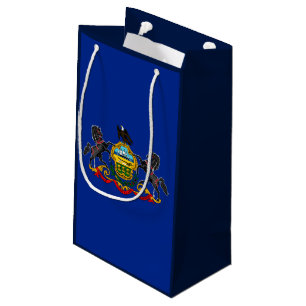 Petit Sac Cadeau Drapeau d'État de Pennsylvanie